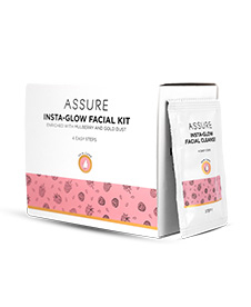 Assure Insta Glow Facial Kit (Pack of 5 kits)